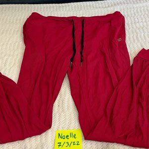 Born Primitive 2XL Female Recovery Joggers (Cranberry)